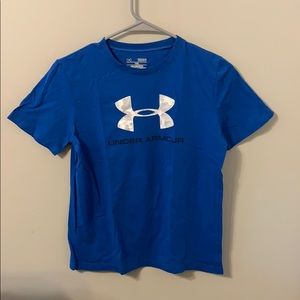 Blue under armor shirt